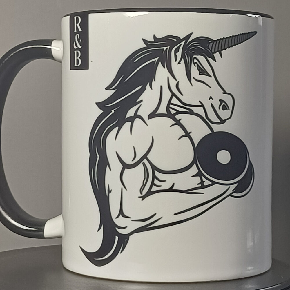 Kubek 330ml "Unicorn Strength"