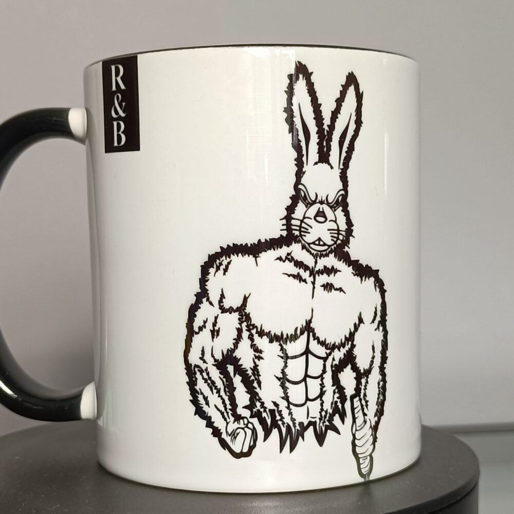 Kubek 330ml "Rabbit Rage"